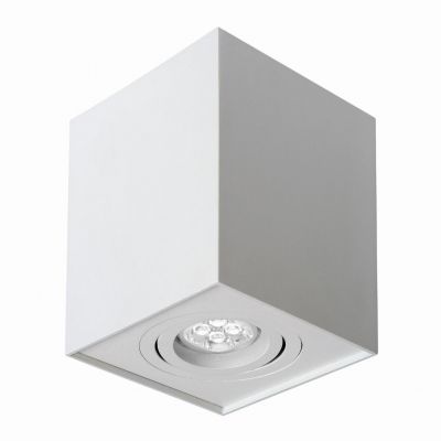 CHLOE GU10 IP20 kwadratowa biała ruchoma SLIP004005 Spectrum Led (SLIP004005)